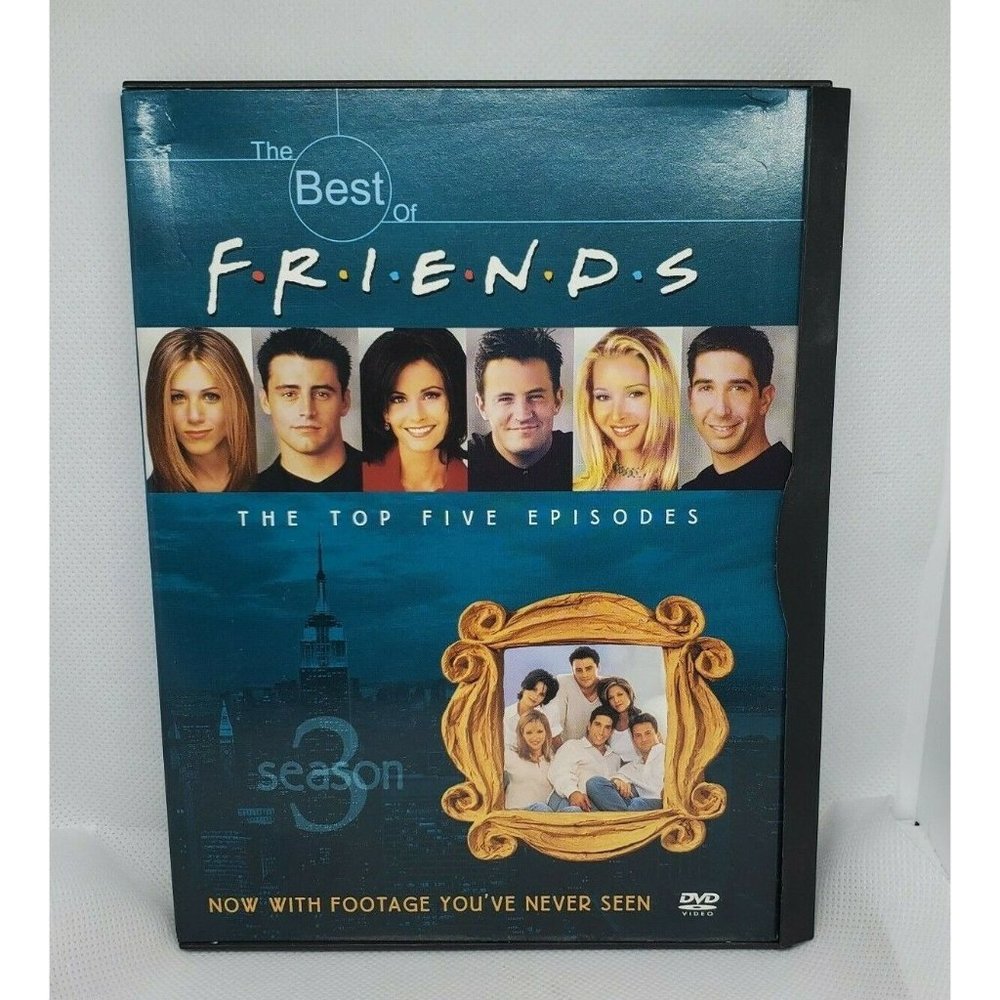 Friends The Best Of Friends Top Five Episodes Season 3 DVD No Scratches Clean